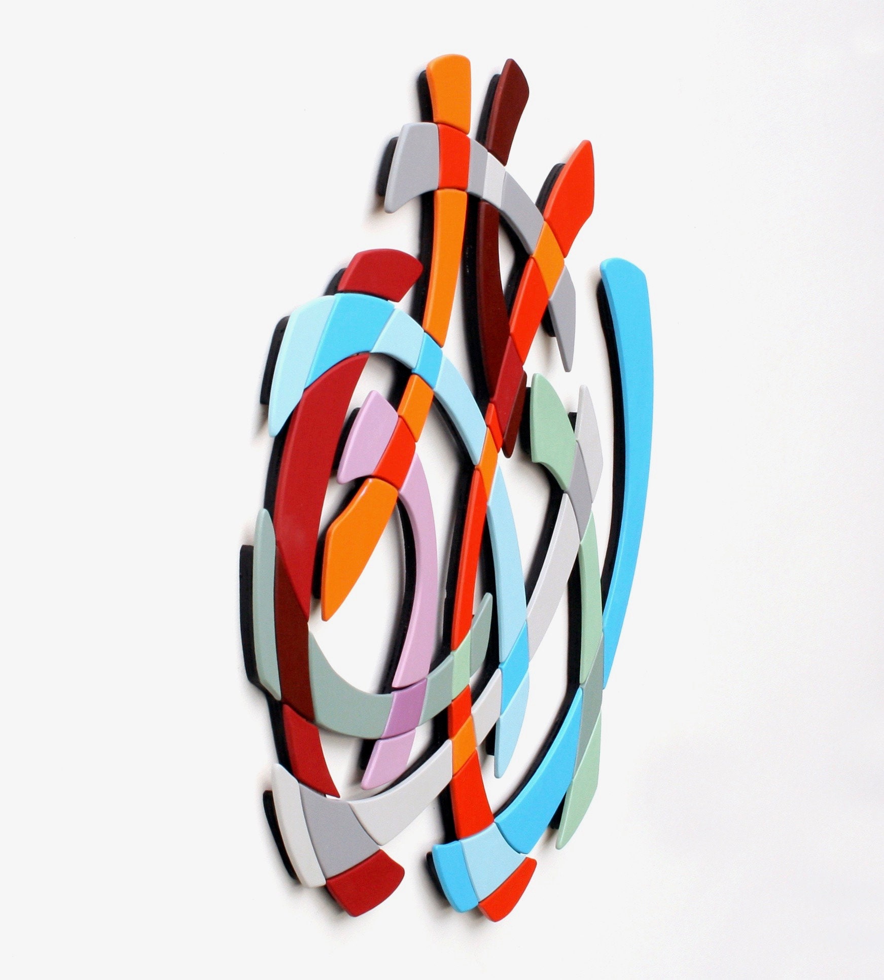 Wood Wall Art Wall Sculpture Cluster Interior Design - Etsy UK