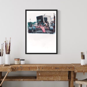 Charles Leclerc 2022 - Print