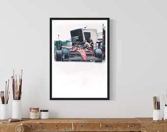 シャルル・ルクレール 2022 - 印刷