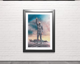 ルイス・ハミルトンのアートワーク | フォーミュラワンのアートワーク | モータースポーツのプリント | F1 ギフト | メルセデスのアートワーク | 男性へのギフト | 女性へのギフト |