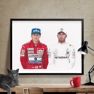 Senna & Lewis - Print