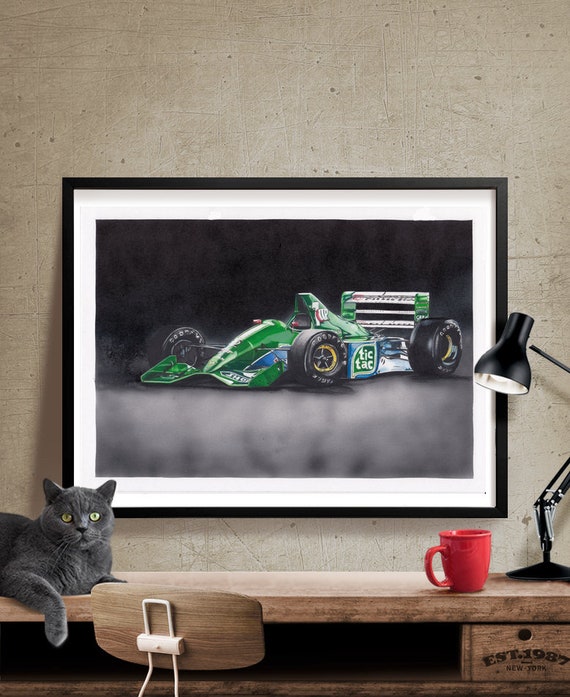 F1 1991 Jordan Print Etsy F1 1991 Jordan Print Etsy
