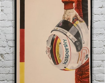 セバスチャン・ベッテル - 印刷