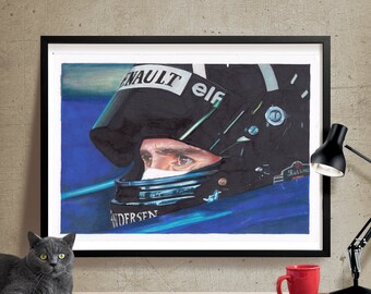Damon Hill - Print