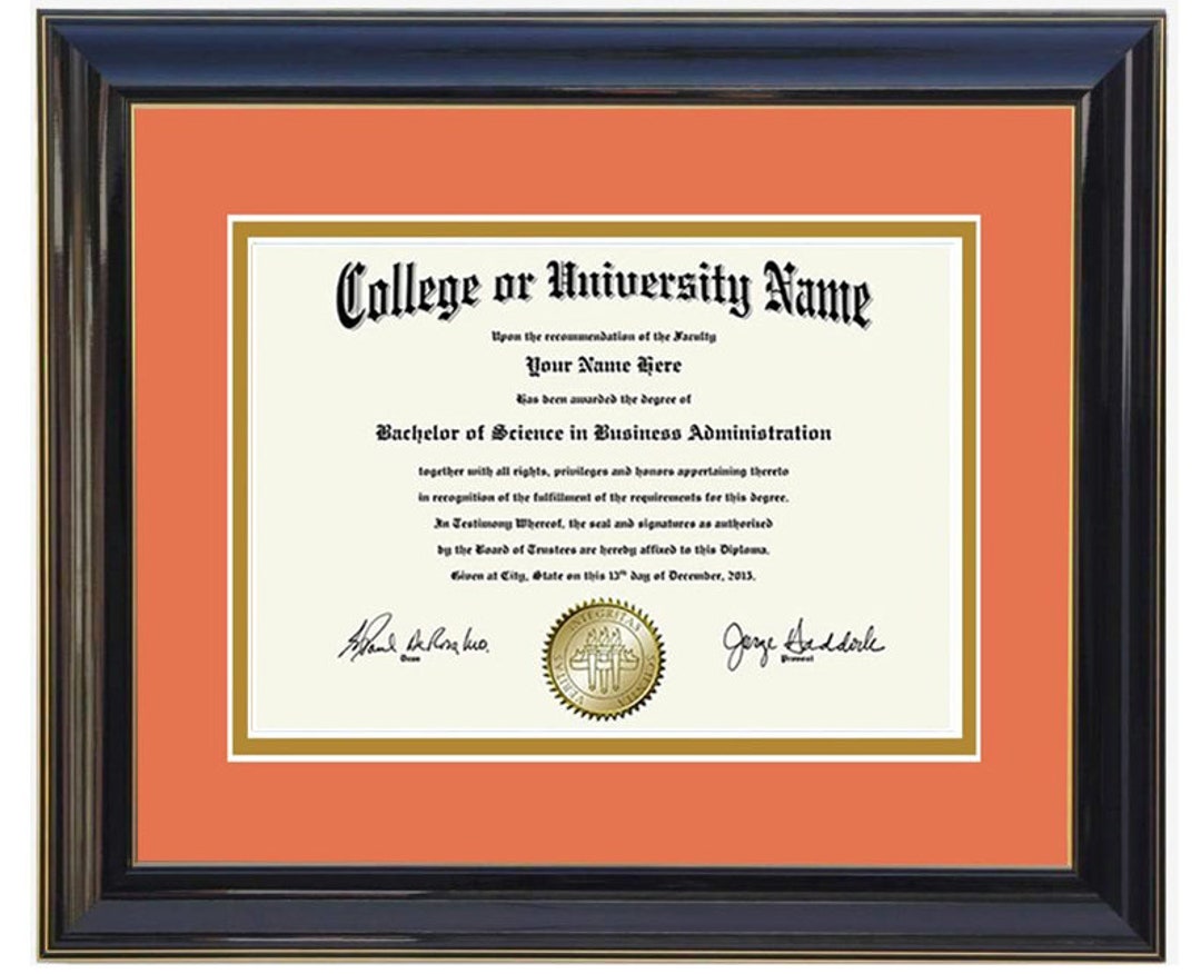 Diploma Frame 8x6,9x7,10x8,11x8.5,12x9,13x10,14x11,15x12,12x15,16x12,12x16,17x11,11x17,17x14