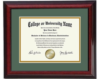 Diploma Frame  8x6,9x7,10x8,11x8.5,12x9,13x10,14x11,15x12,12x15,16x12,12x16,17x11,11x17,17x14,14x17,14x18,18x14,15x20,20x15. BRGR