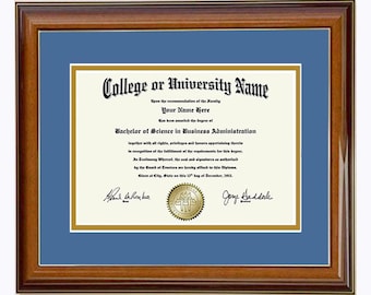 Diploma Frame  8x6,9x7,10x8,11x8.5,12x9,13x10,14x11,15x12,12x15,16x12,12x16,17x11,11x17,17x14,14x17,14x18,18x14,15x20,20xWALBLU