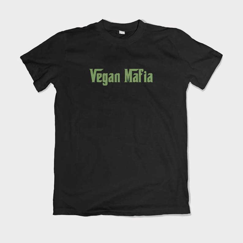 Vegan Mafia Green Text image 3