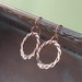 2 Ply Copper Hoops With Brand Rivet - Etsy
