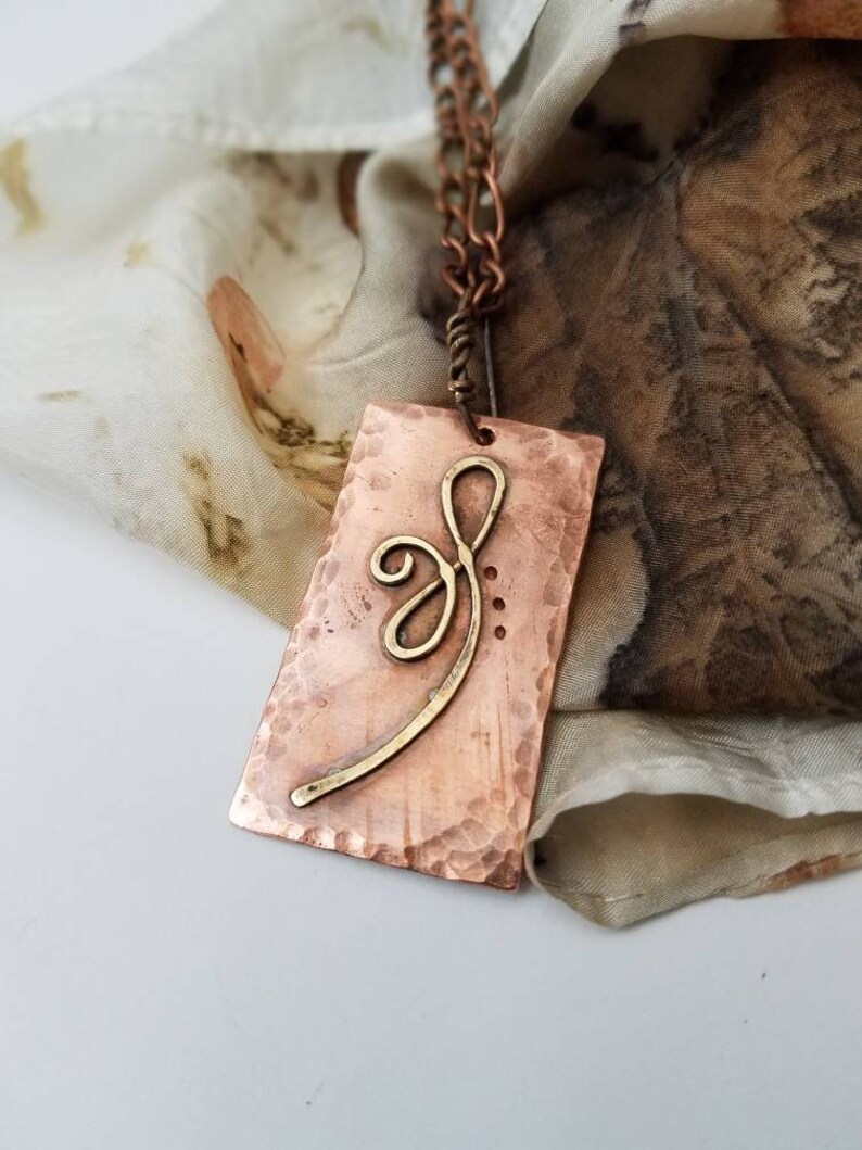 Celtic symbol for strength and perseverance in upcycled Etsy