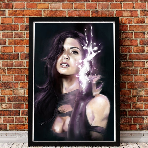 Psylocke 13" x 19"