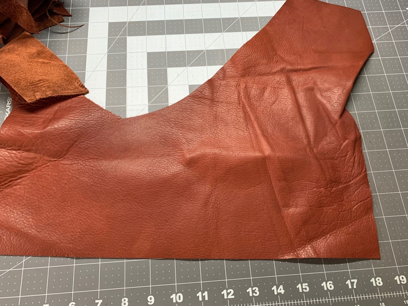 Scrap Leather Pieces Leather Remnants Leather for Crafts 1 Etsy