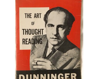Vintage 1962 The Art of Thought Lesson Book by Joseph Dunninger
