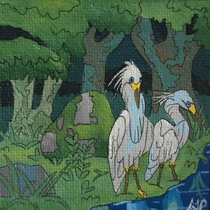 Heron Print