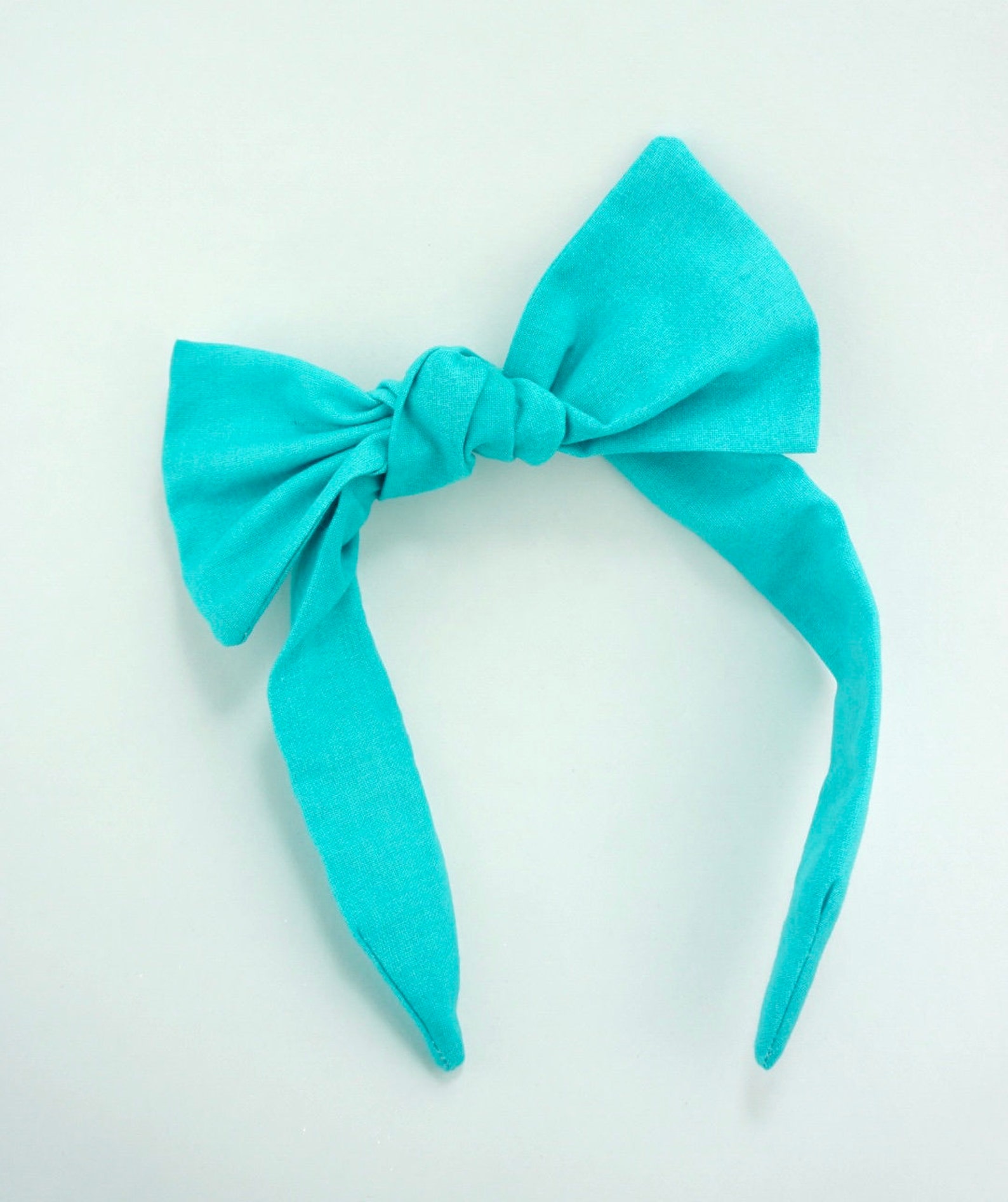 Teal Headband, Teal Bow, Pixar Headband Etsy UK