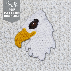 American Bald Eagle - Applique - Crochet Pattern