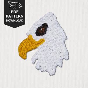 American Bald Eagle - Applique - Crochet Pattern