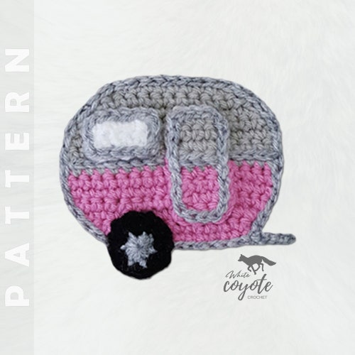 CROCHET PATTERN CAMPER Trailer/ Amigurumi / Stuffed Doll / Etsy