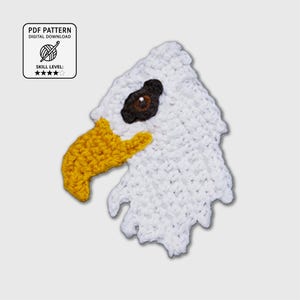 Weißkopfseeadler Häkelanleitung (PDF-Muster)