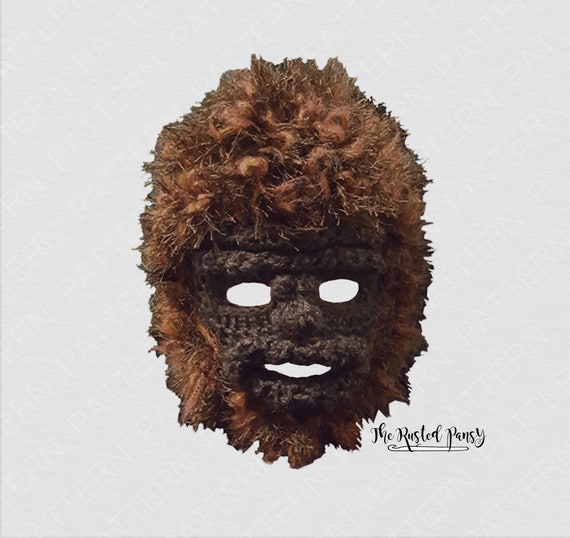 Crochet Pattern Sasquatch Mask | Etsy
