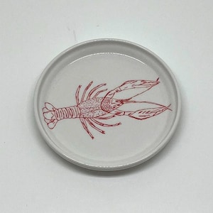 Crawfish Anything Dish, 5&quot; | Wine Coaster | Unique Hostess Gift | Southern Charm Decor