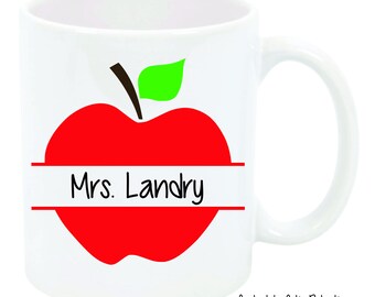 Teacher Coffee Mug, 11oz. - Personalized