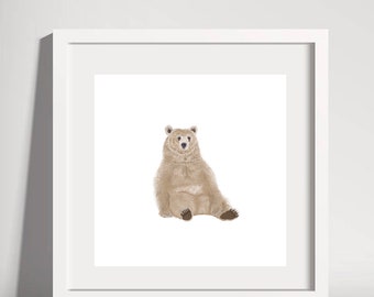 Bear Illustration Etsy Bear Illustration Etsy