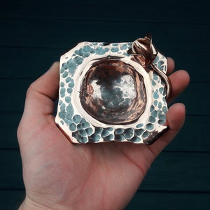Ring bowl, Copper ring dish, Wedding Ring Dish, Personalized Jewelry Dish, Engagement Ring Holder, Wedding Gift, copper dish, copper bowl