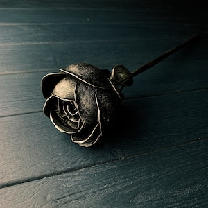 Forged peony, bronze peony, iron anniversary, copper peony, 6th anniversary gift, 8 th anniversary,  iron peony, metal peony, metal flower