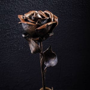 Iron Rose Blacksmith Rose 6th Anniversary Gift Iron Gift - Etsy