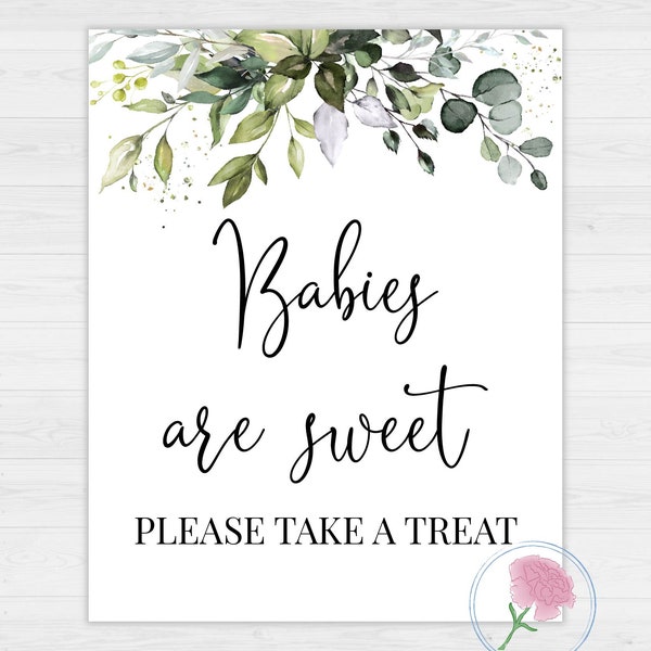 Baby Shower Greenery Sweet Treat Sign Etsy Singapore baby-shower-greenery-sweet-treat-sign-etsy-singapore