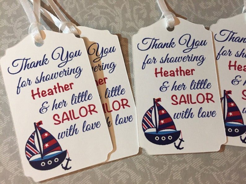 nautical baby shower favors
