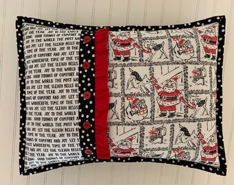 Vintage Santa Pillow - FREE SHIPPING!
