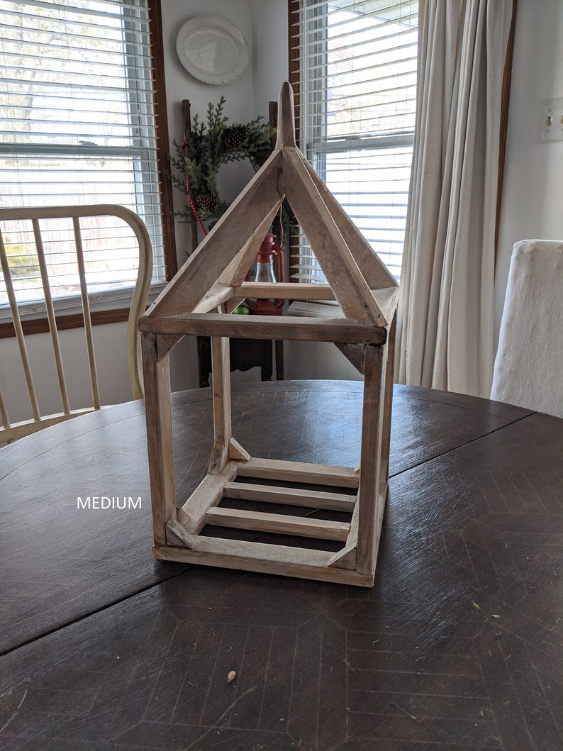 Handmade Wooden Lantern Made in America Etsy