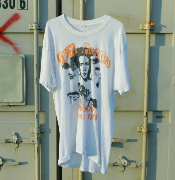 1978 Vintage "Final Show" Sex Pistols T-Shirt WORN