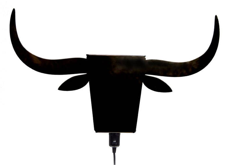 Black or brushed stainless steel to toro wall lamp image 3