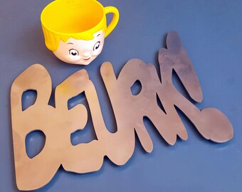 Trifle "Berk" en acero inoxidable cepillado