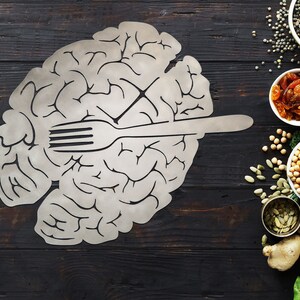 Podstawka ze szczotkowanej stali nierdzewnej „Bon appetit”