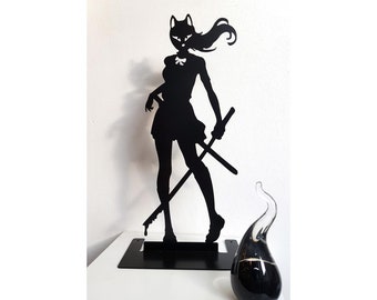 Silhouette manga Kitsune