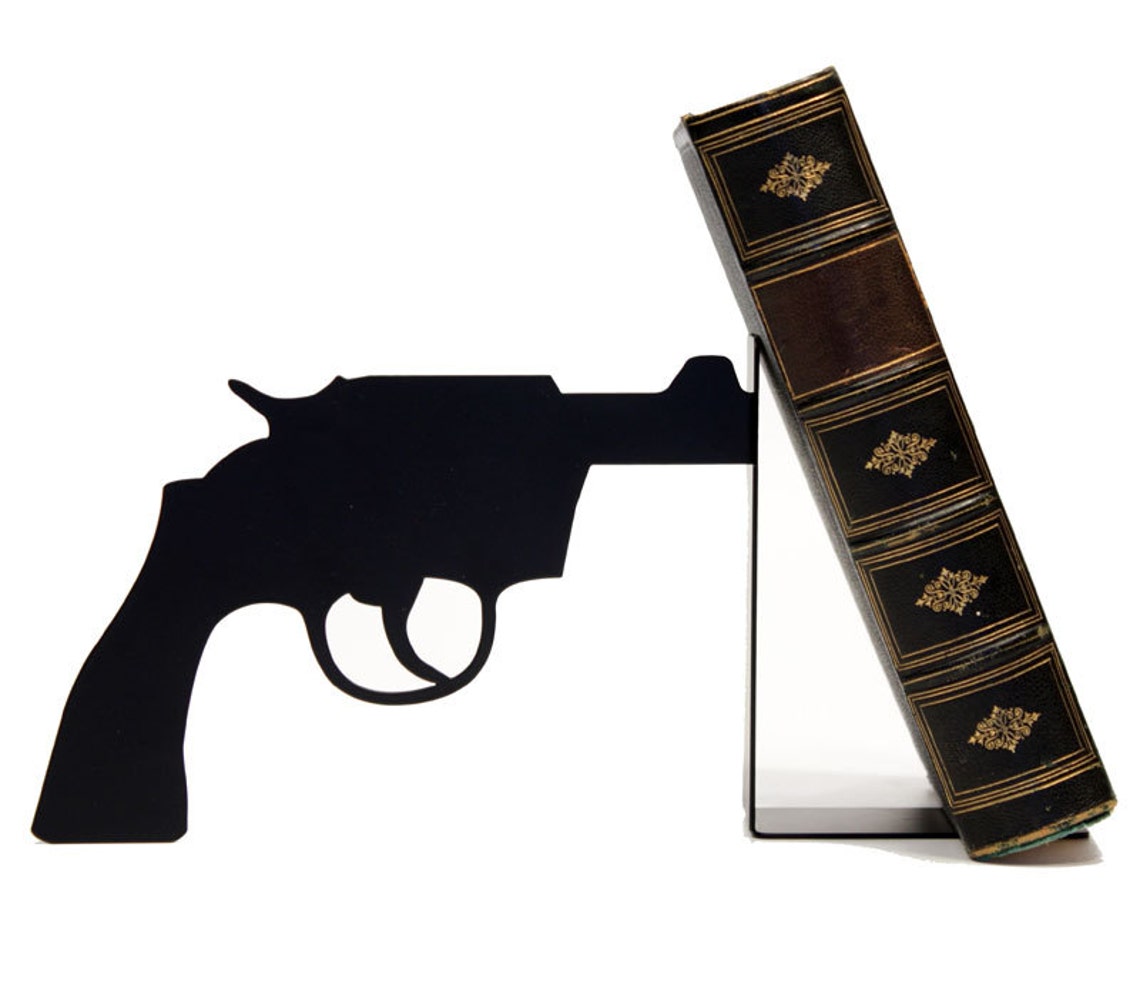 Gun Bookends Etsy