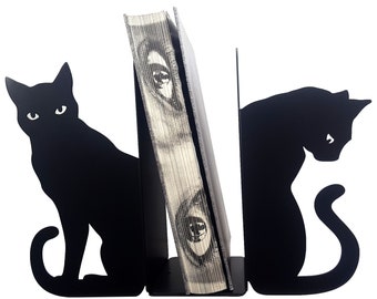 Pair of large Cat bookends