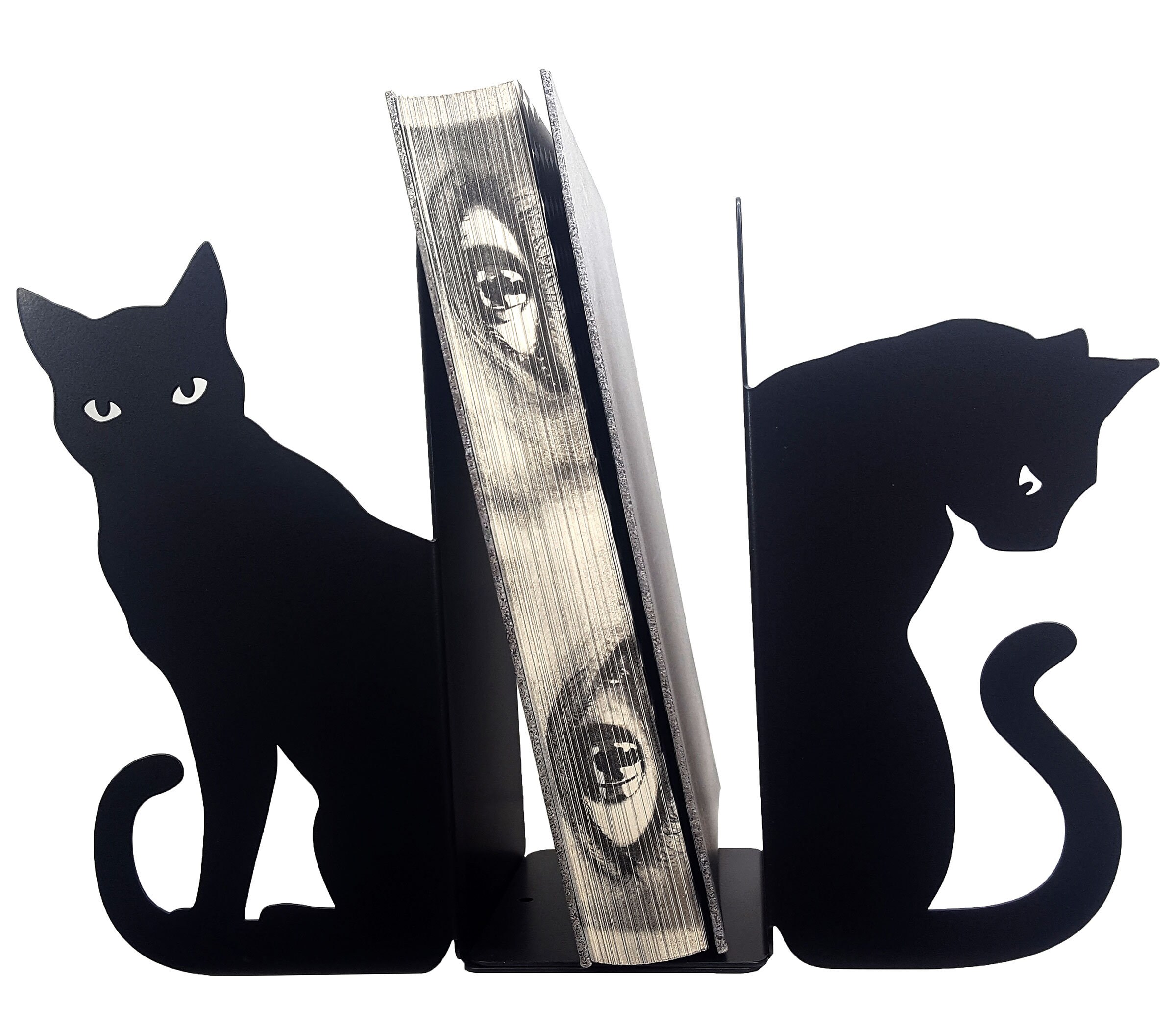 Serre Livres Chat Etsy France