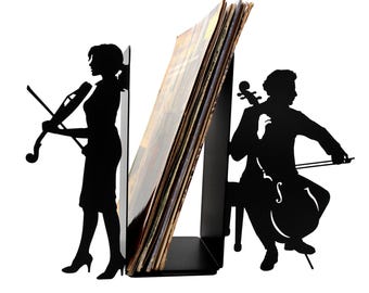 Pair of large Classical Music bookends