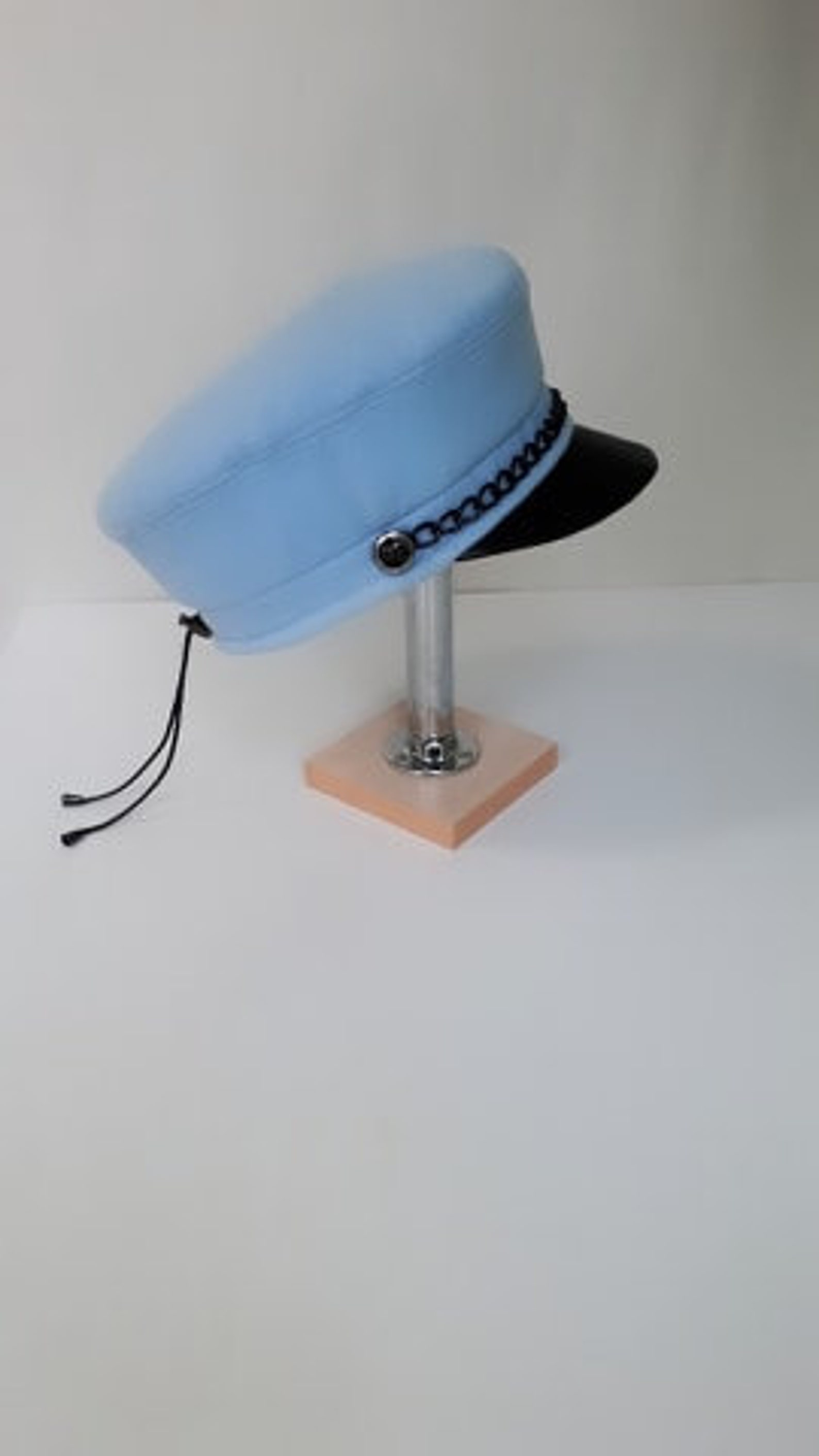 BSYLOO Denim Baskenmütze Damen - Vintage Newsboy Cabbie Mütze Verstellbar