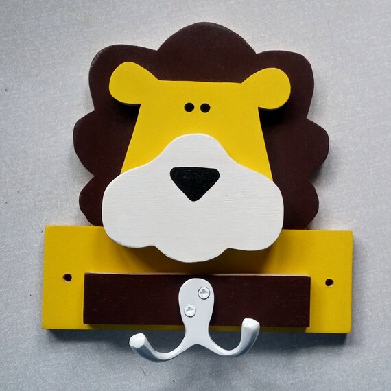 Hak Lew ścienny Hak Sypialnia Dla Dzieci Wystrój Dzieci Przedszkola Safari Dzieci Płaszcz Haki Haki Zwierząt Przyjazny Dla środowiska