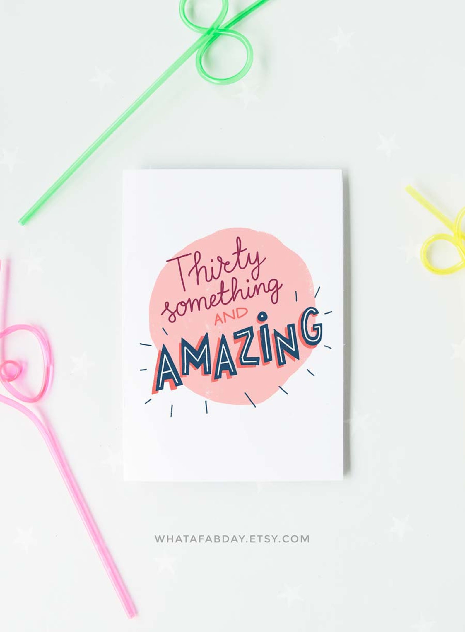 Printable Happy Birthday Card for 30th Birthday and Over - Etsy