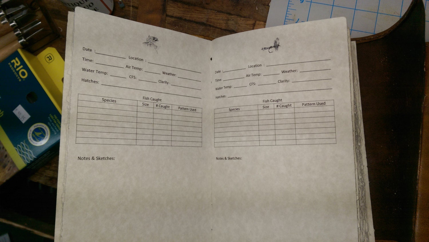 Fly Fishing Journal Etsy