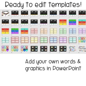 Sound Wall Classroom Posters | Rainbow Classroom Decor | Phonics ...