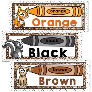 PRINTABLE Color Posters Pack | Neutral Boho Classroom Decor | Neutral ...