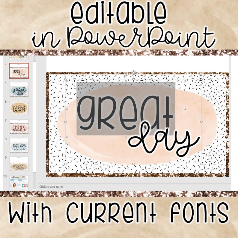 Printable Behavior Clip Chart Neutral Boho Classroom Decor Editable ...